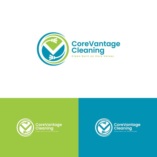 Take me from Zero to Hero! Design my cleaning business logo! Design by keoart