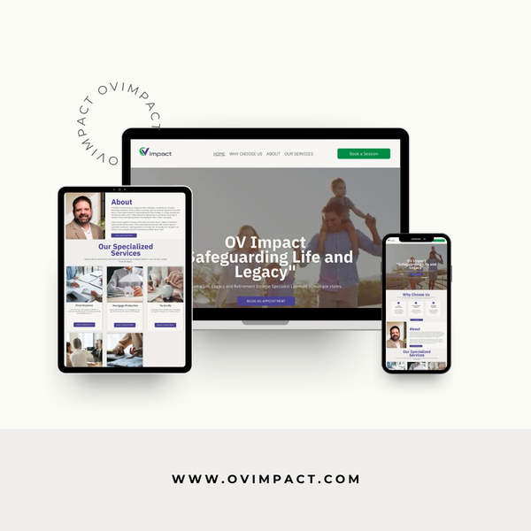 OV Impact, Website Design