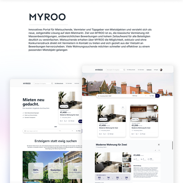 Rent Auction Website Design