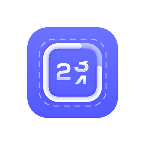 iOS Countdown App Icon Redesign Design by MAM2