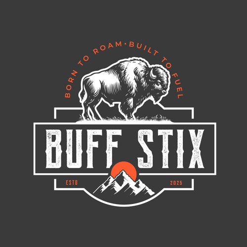 Buff Stix...Lean, Delicious, Buffalo Strong. Design by Dexterous™