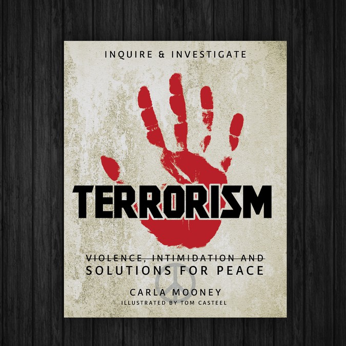 Terrorism Book Cover | Book cover contest