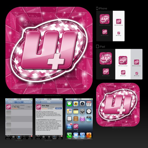 Waplog needs a new icon or button design Design by GWINCHY