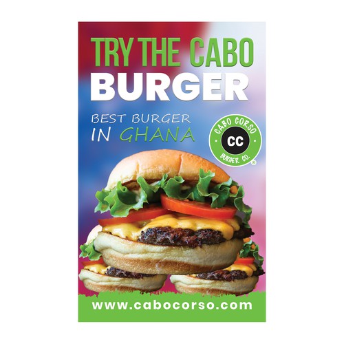 Billboard for Burger Company Design by ☑️ ABDUL HAKIM ✌