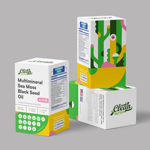 Design A Stunning Supplement Box for Best Selling Supplement Brand Design by CUPEDIUM