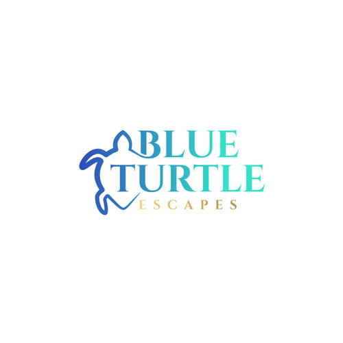 Designs | Design a captivating logo for Blue Turtle Escapes. Luxurious ...