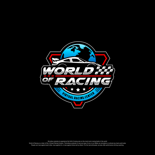 Design an exciting racing logo for virtual racing centers Design by Zaqwan