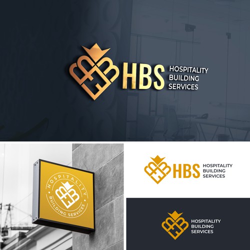 Rebranding HBS logo for construction company-ontwerp door IdeaplaneStudio ✅