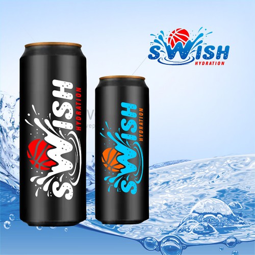 Swish - A New Sports Drink! Design by bluelines15