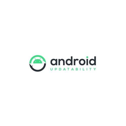 Android Updatability Team Logo Design by Rekker