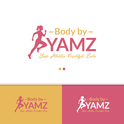 new gym women's trainer. I want my logo to be girly Design by MotionPixelll™