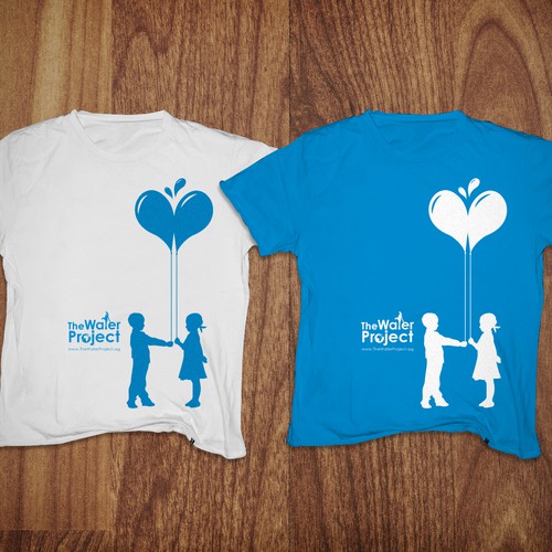 T-shirt design for The Water Project Diseño de Fernandommu