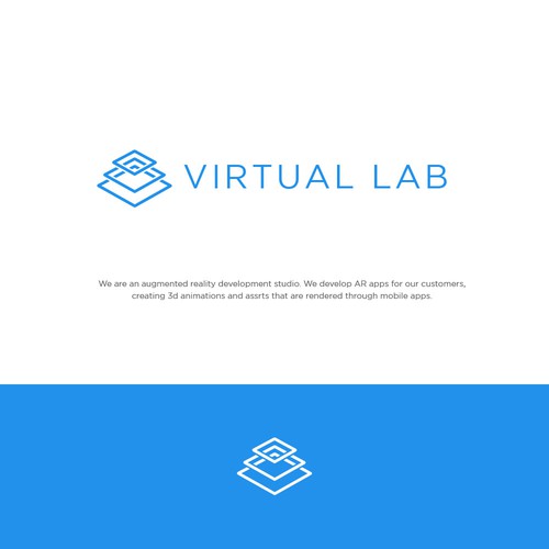 Logo needed for Virtual Lab, an Augmented Reality Studio Design by One Frame