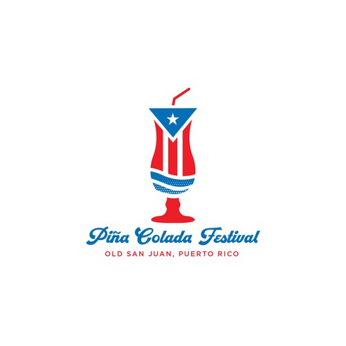 Design Piña Colada Festival Logo and Branding Package di smitadesign