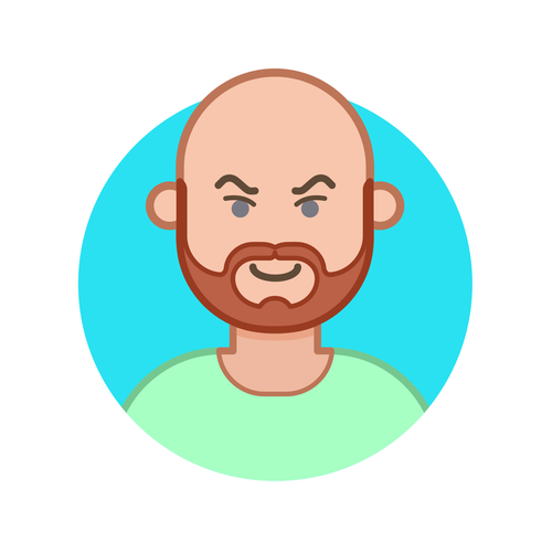 Illustration for social media profile picture Design by Rafand Kinad