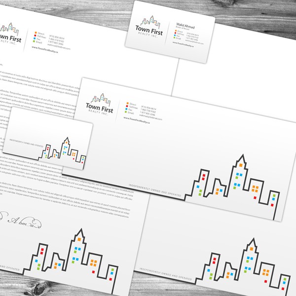 Business Card & Stationery for Real Estate Brokerage