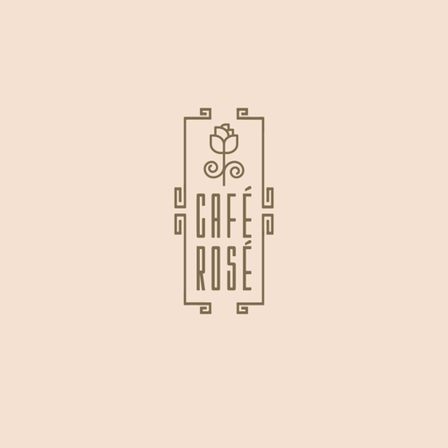 Art Deco Brunch Cafe Logo Design Design von — Sara