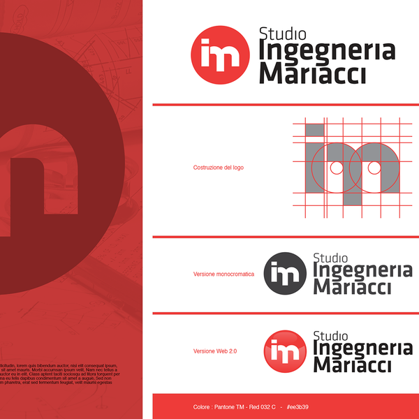 Diseño de Julian H. titulado "Studio Ingegneria Mariacci needs a new logo!!"
