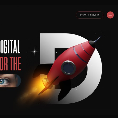 Modernized Rocket Graphics Design Branding Asset Design von Khalid-art