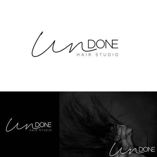 Luxury Hair Salon Logo and business card design Design by Cit