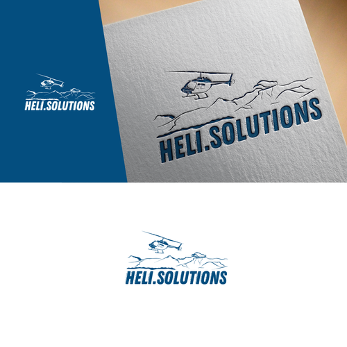 ©ZHIO™️ ☑️さんのHeli.Solutions logoデザイン