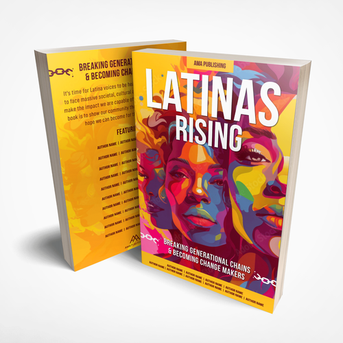 Design a bestselling book cover for Latinas Breaking Generational Chains Design by EBB+FLO