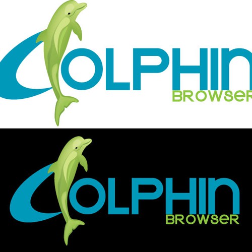 New logo for Dolphin Browser Design by kaye grfx