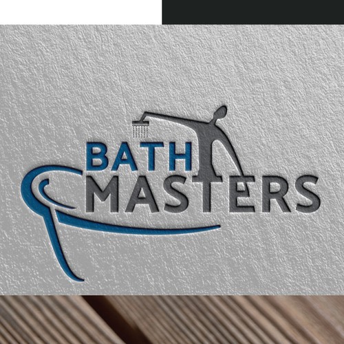 Create a Unique and easily identifiable logo for Bath Masters!! Design by DesignsTwoSixteen