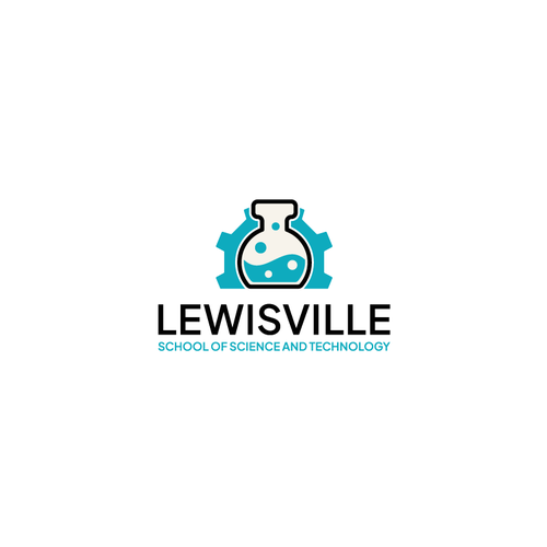 Lewisville SciTech Logo Design by CaptainZZ