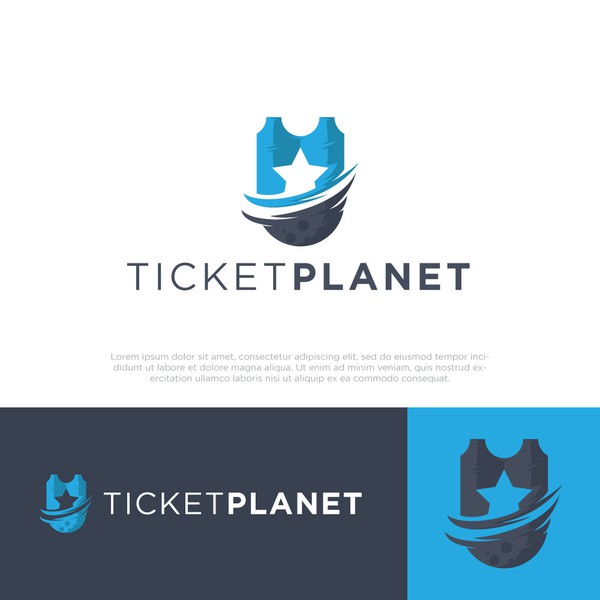 Design by asokaa titled "TICKETPLANET logo design"