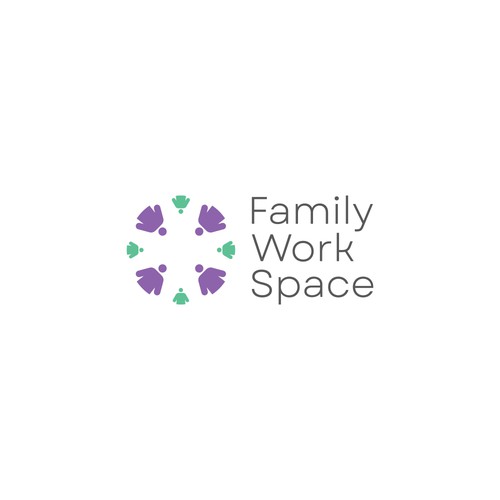 Unique family friendly co-working space needs logo Design by BigLike