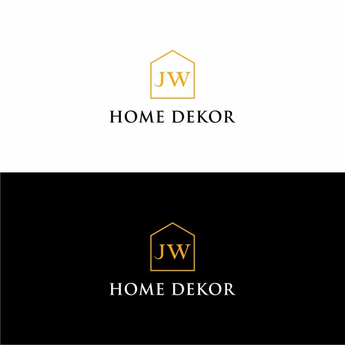 JW Home Decor Logo Design von Riyan_Art