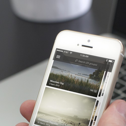 Photo sharing tagging App App design contest