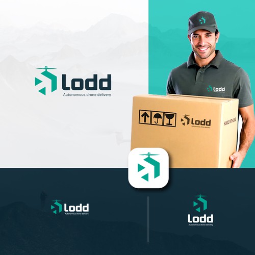 lodd - Design the modern logo of a drone delivery services venture Design by ClaudioRegina