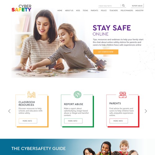 Web page design contest entry by Gendesign