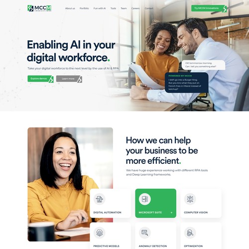 Web page design contest entry by Realysys