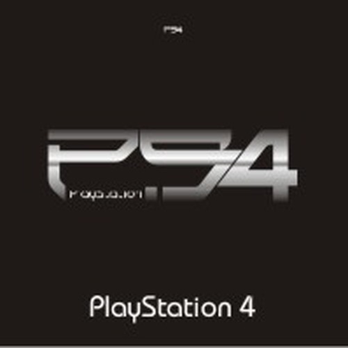 Community Contest: Create the logo for the PlayStation 4. Winner receives $500! Design by Geniagunghardianto