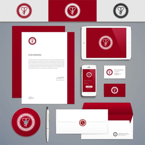 "Probleme sind verkleidete Möglichkeiten unterstütze mich Gutes zu entwickeln" winning Logo & brand identity pack