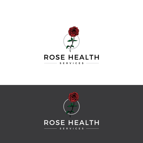 Design a classic and elegant rose logo for a health business Design by ChrissaMarion