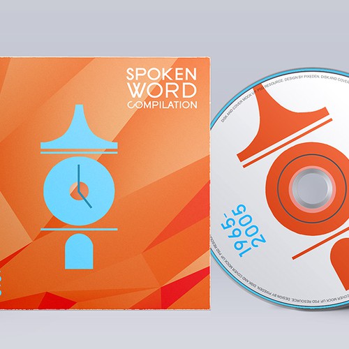 Spoken Word Compilation CD Artwork Design by Aubergine Designs