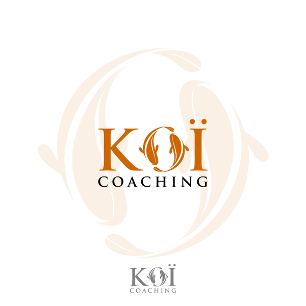Design by fano22 titled "koi coaching logo design"