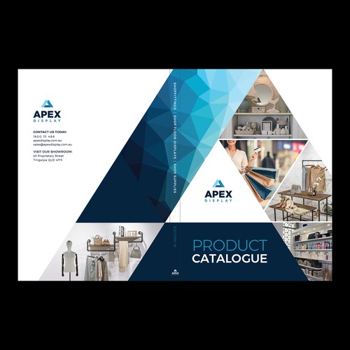 A4 Cover (front/back) Design for Product Catalogue Design por Klassic Designs