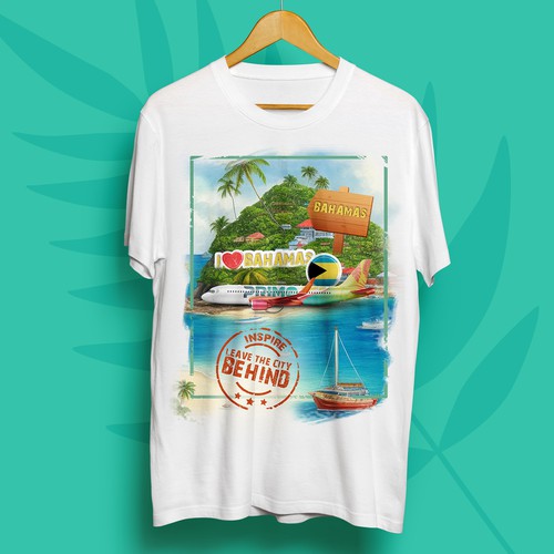 Airline swag t shirt Design by Mohamed Eltolemy