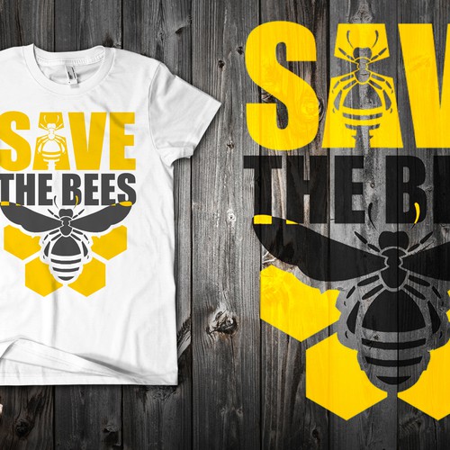 Create a "Save the Bees" Illustration Design by babavoss