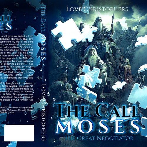 create a book cover to appeal to Christians, Self Help, and people yearning for a spiritual journey Design by SusansArt