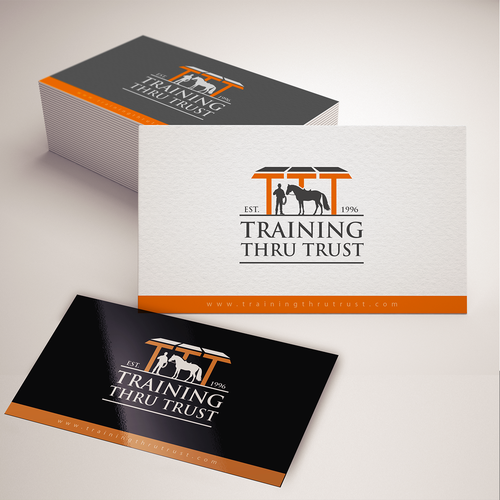 Looking for a simple but powerful horsemanship/horse trainer logo Design réalisé par Bishusal Studio™