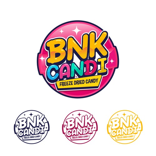 Design a colorful candy logo for our candy company Ontwerp door Twaalf ☬