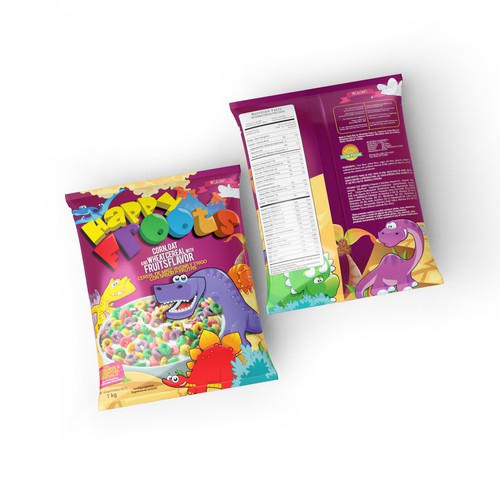 Happy Froots Cereal | Product packaging contest