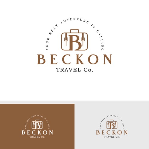 Looking for a Travel Agency logo. Clean, romantic, classic, to attract high end clients. Design by keoart