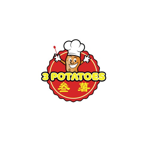 Create a capturing and unique logo for 3 Potatoes Logo design contest